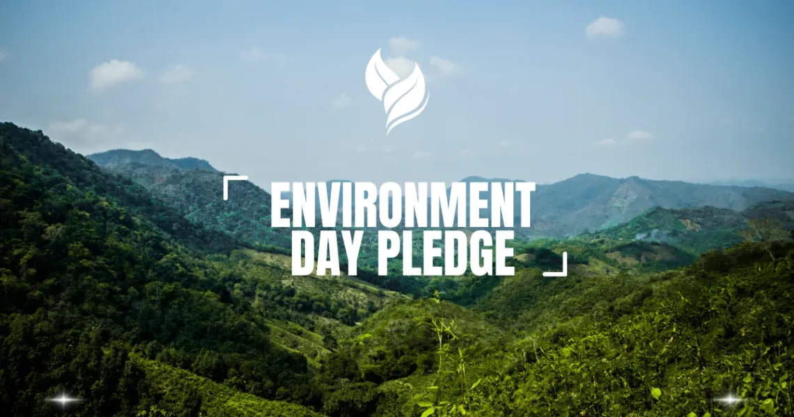 environment day pledge